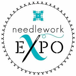 May be an image of one or more people, hair and text that says 'needlework E EXPo'