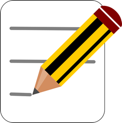 Pencil Notes Icon Clip Art at Clker.com - vector clip art online ...