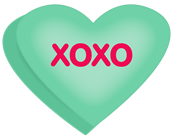 Conversation Hearts Clip Art - ClipArt Best