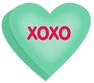 Conversation Hearts Clip Art - ClipArt Best